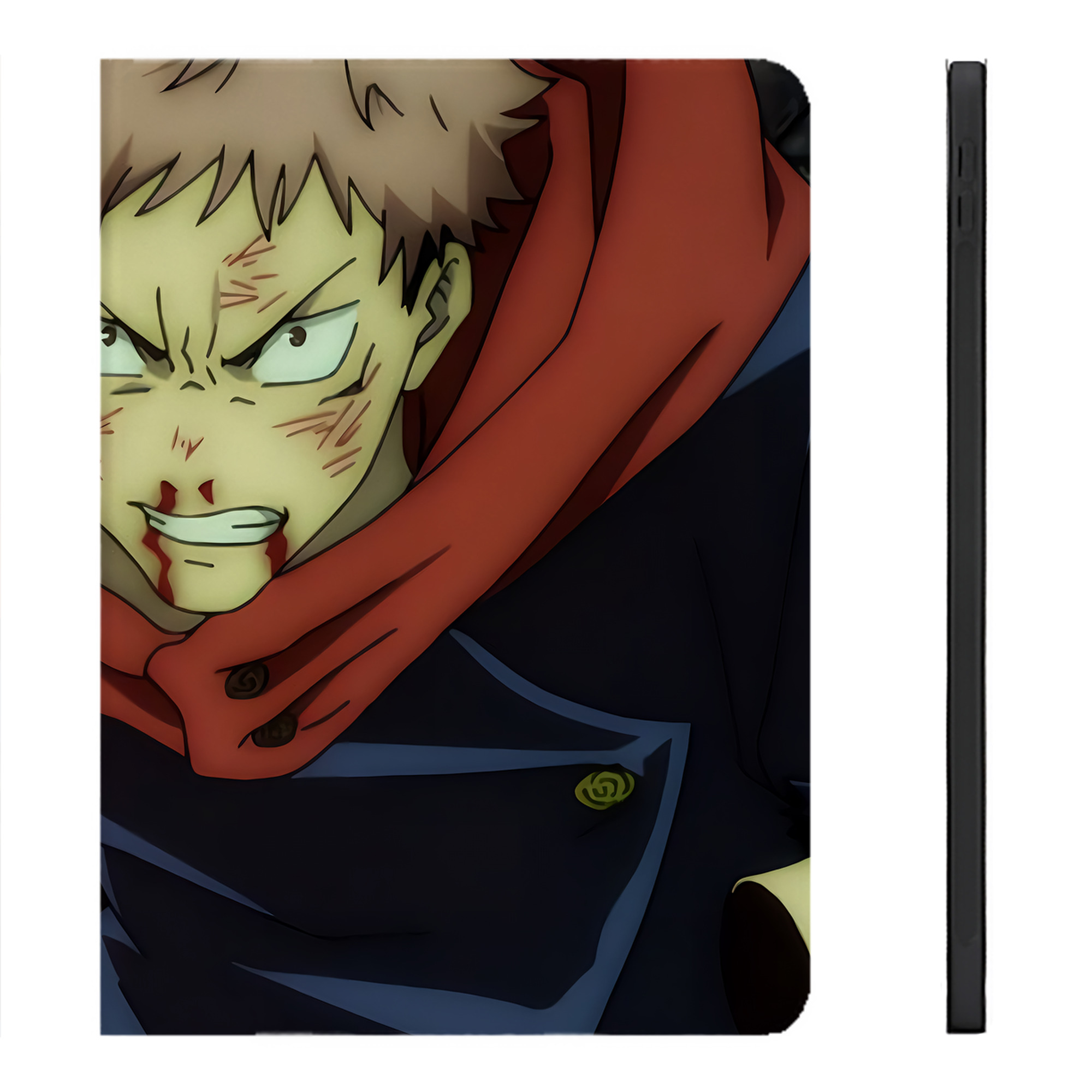 （画像用） 呪術廻戦 Jujutsu Kaisen IPadケース ペンホルダー付き ブックスタイルデザイン